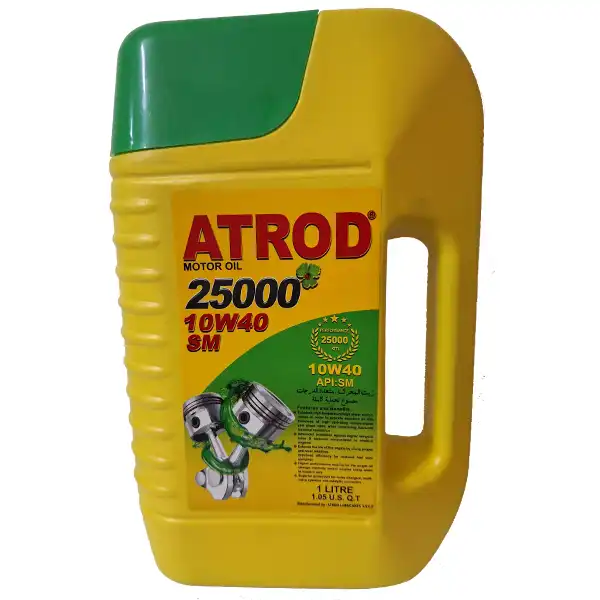 روغن موتور آترود مدل 10w40 SM 25000 حجم 1 لیتر