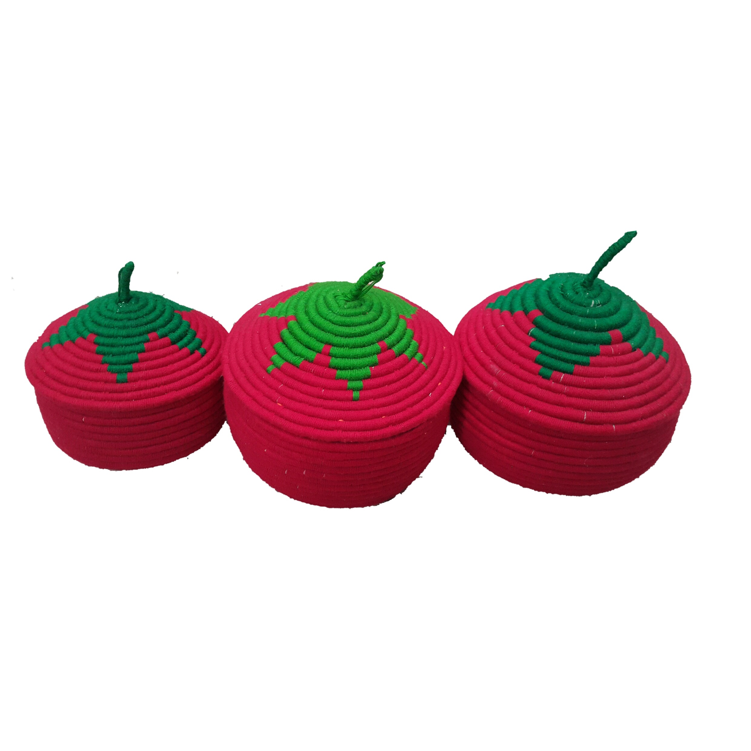 سبد حصیربافی کدK01 مجموعه 3 عددی 