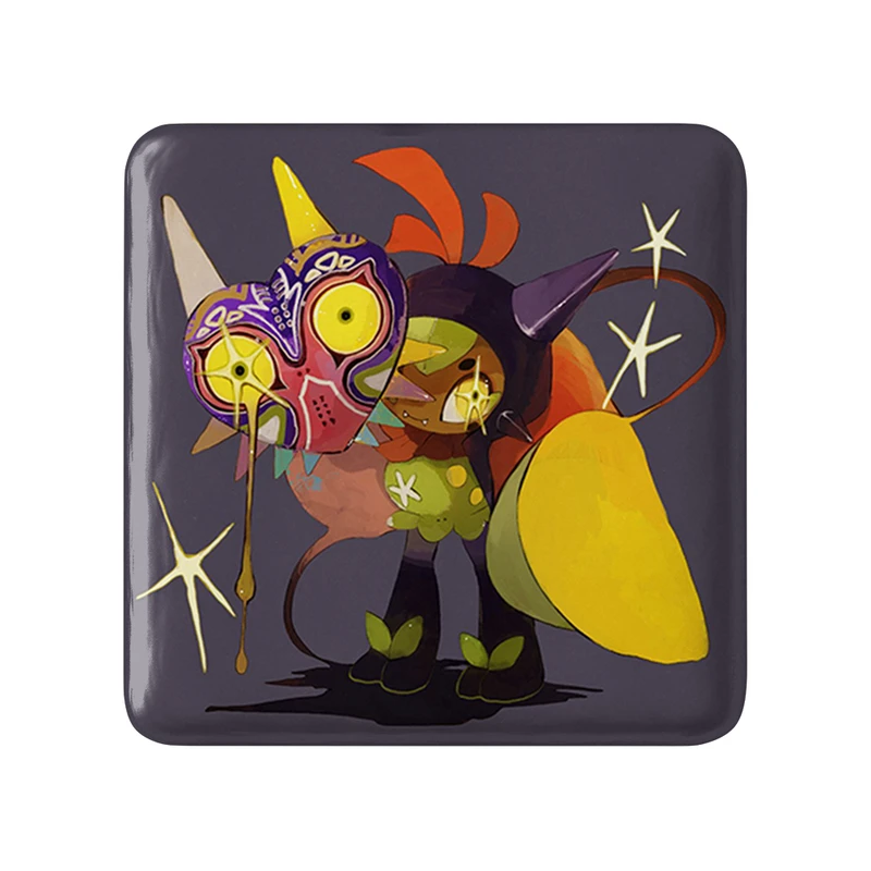 مگنت خندالو طرح بازی پوکمون (pokemon) مدل مربعی کد 32747