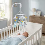 آویز تخت کودک مدل پسرانه کد 8009