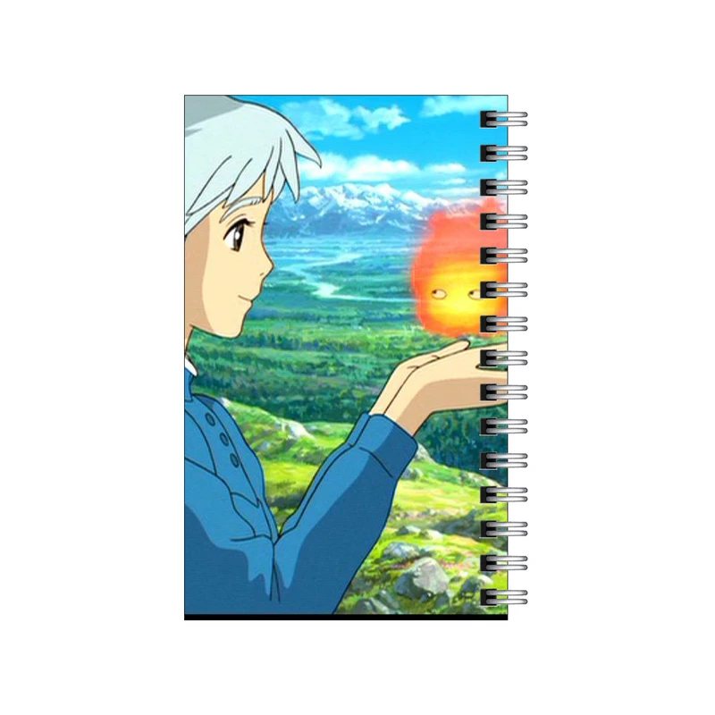 دفترچه یادداشت مدل to do list طرح انیمیشن قلعه ی متحرک هاول کد 0914371