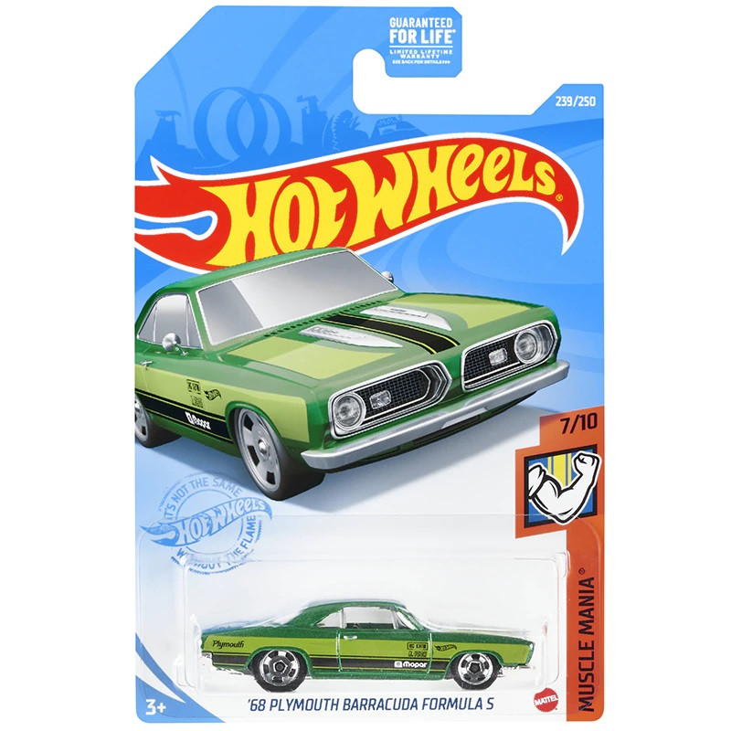 ماکت ماشین هات ویلز مدل 68Plymouth Barracuda Formula S