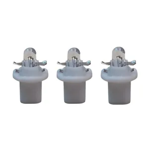 لامپ ساعت خودرو بوف مدل ORG پایه T5 مناسب برای پژو 206  مجموعه 3 عددی