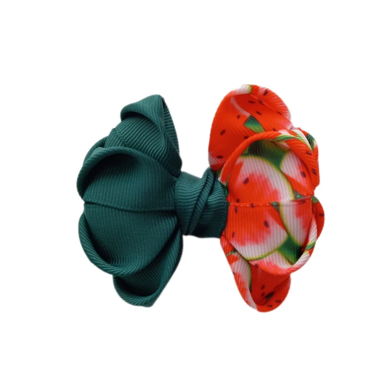 گیره مو زنانه مدل پفکی هندوانه شب یلدا 