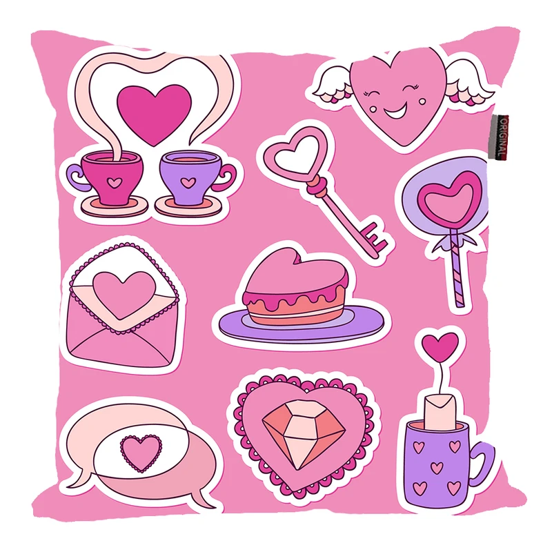 کوسن پاد آفرین مدل عشق طرح LOVE کد PK40862