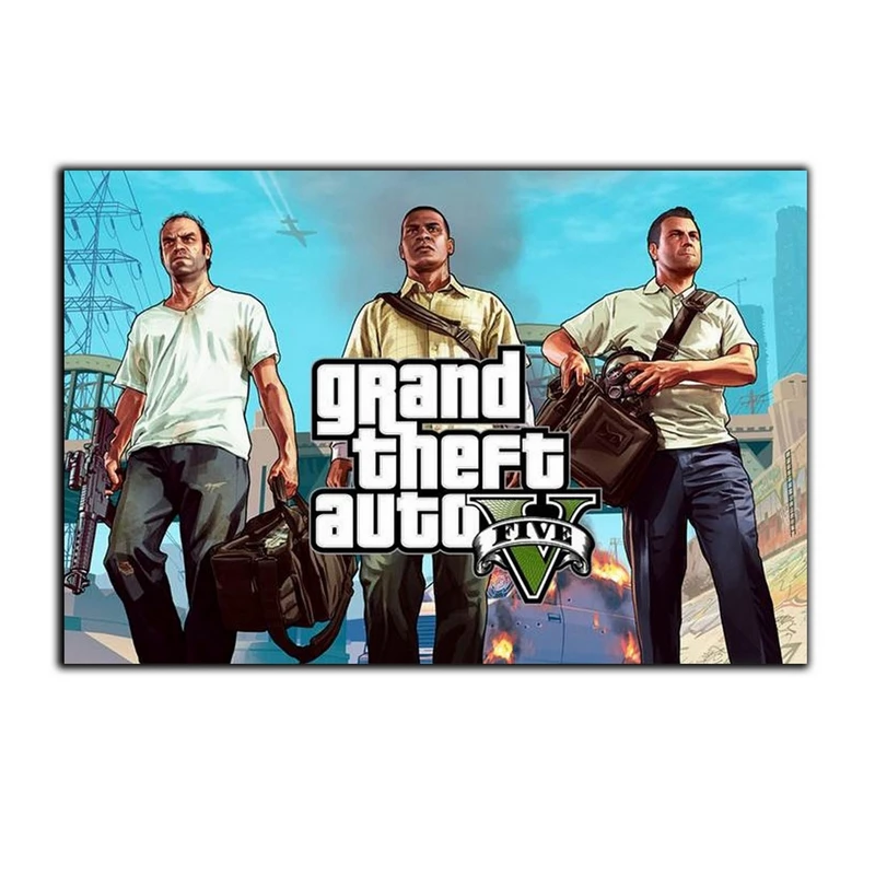 تابلو شاسی بکلیت طرح بازی GTA مدل SH-1969