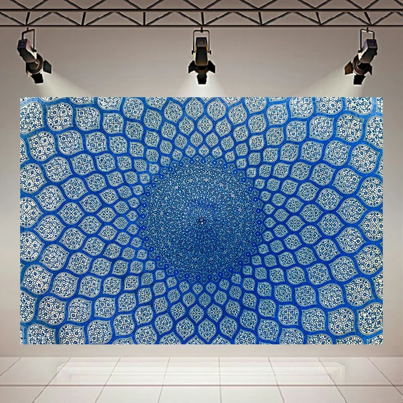  پوستر طرح مخمل گنبد مدل مسجد اصفهان کد AR302483