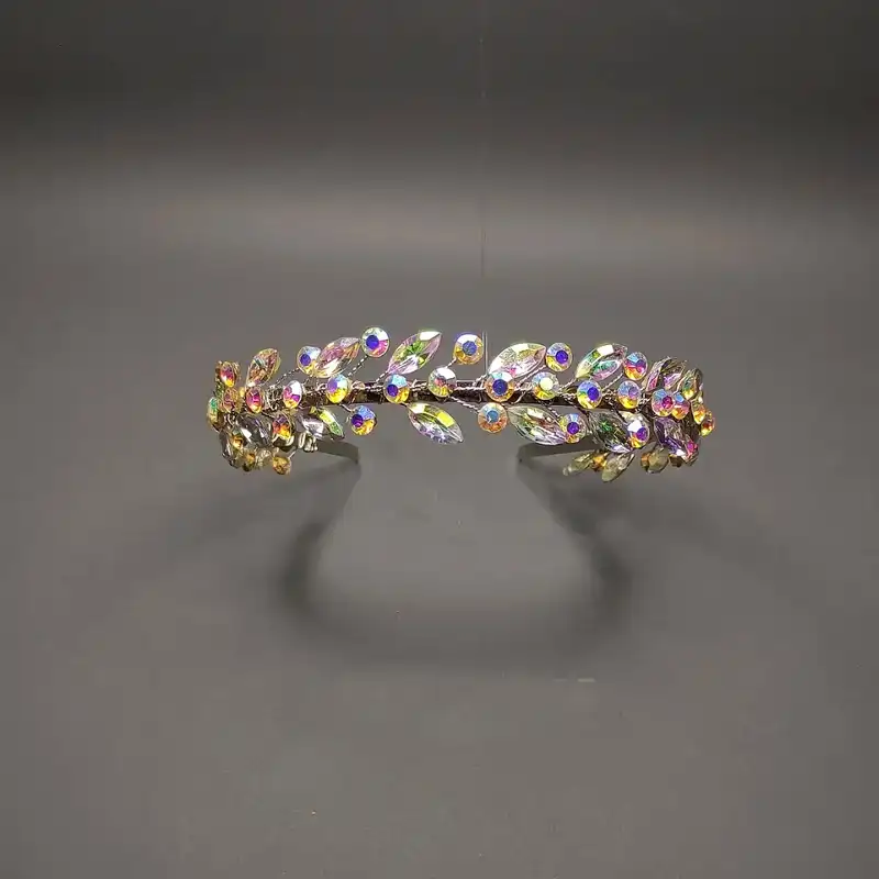 تل مو زنانه مدل مجلسی تمام نگین کد Sh008