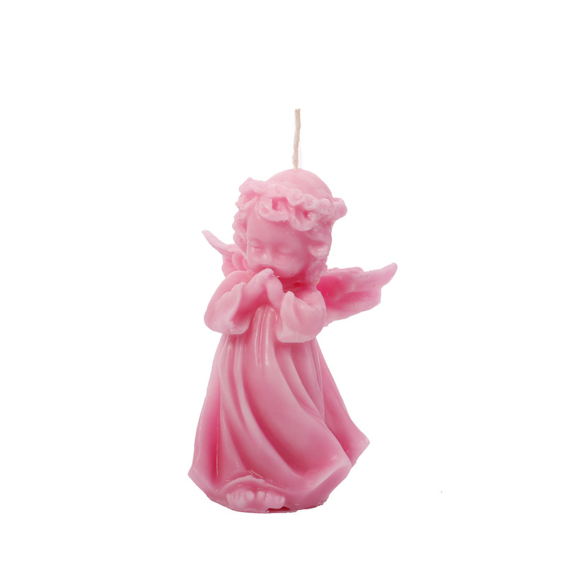 شمع دست ساز هینا مدل فرشته