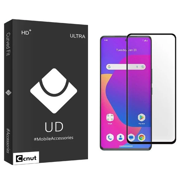 محافظ صفحه نمایش شیشه ای کوکونات مدل UDB Full مناسب برای گوشی موبایل داریا Bond 5G UAE edition