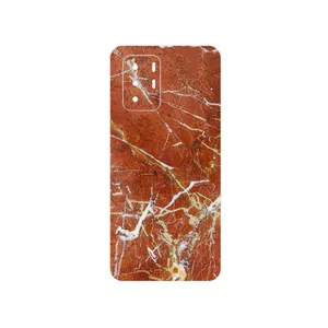MAHOOT Red Marble Cover Sticker for Xiaomi Redmi Note 10 Pro China