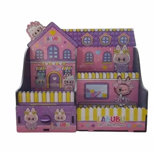 جامدادی رومیزی مدل قصر طرح لبوبو کد mn66