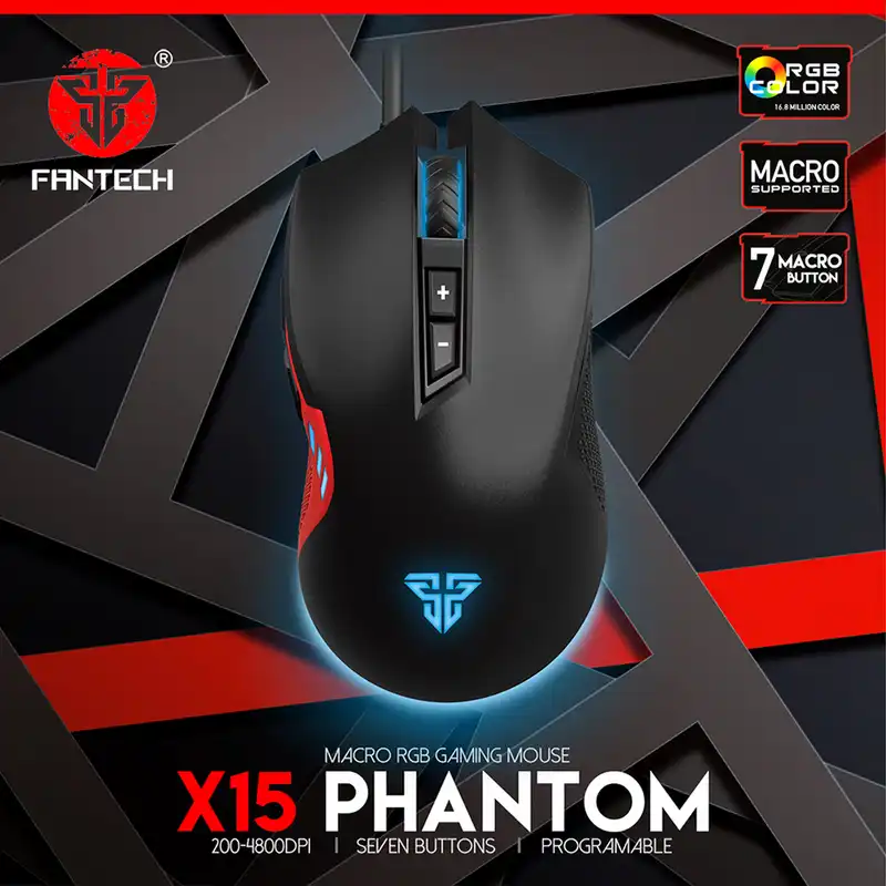 ماوس مخصوص بازی فنتک مدل FANTECH X15 PHANTOM