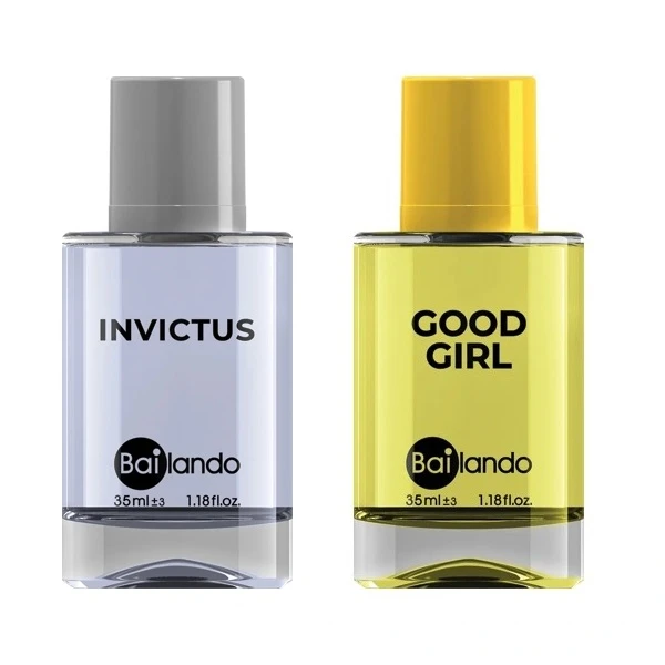 عطر جیبی بایلندو مدل گودگرل با رایحه گرم و شیرین حجم 35 میلی‌لیتر به همراه عطر جیبی بایلندو مدل اینوکتوس با رایحه خنک و اروماتیک حجم 35 میلی‌لیتر
