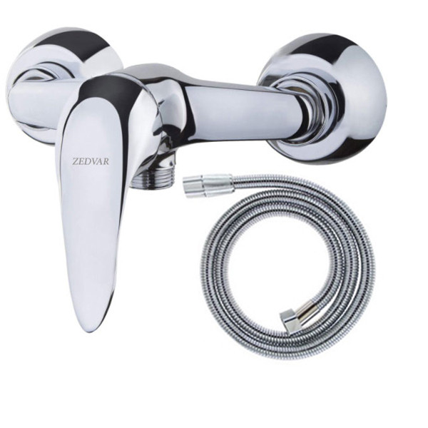 شیر سرویس بهداشتی زدوار مدل مونیکا به همراه شلنگ توالت