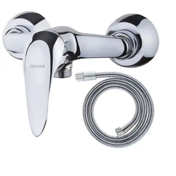 شیر سرویس بهداشتی زدوار مدل مونیکا به همراه شلنگ توالت
