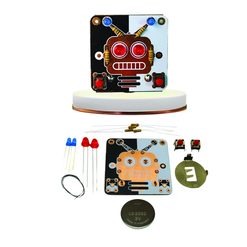 کیت آموزشی کیت کلاب مدل چشمک زن روبوچشمک کد KC-WB