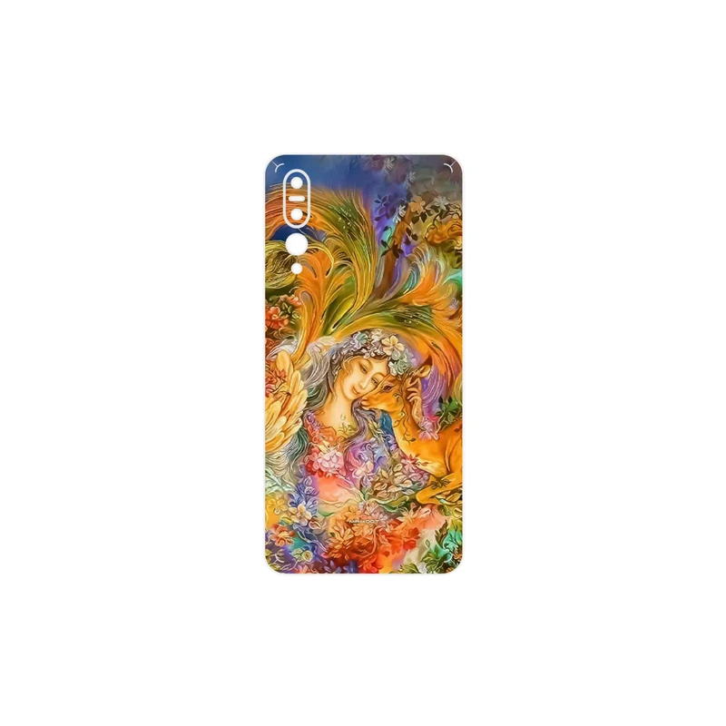 برچسب پوششی ماهوت مدل Persian miniature 3 مناسب برای گوشی موبایل هوآوی P20 Pro