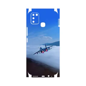 MAHOOT Fighter plane Su27-FullSkin Cover Sticker for Infinix Smart 6 X657B