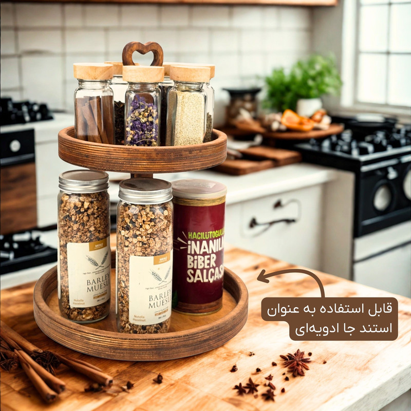 شیرینی خوری مدل چوبی کد SK10