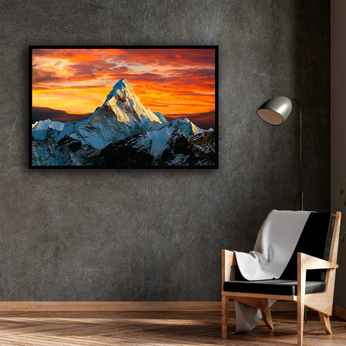 تابلو بکلیت طرح منظره کوهستانی مدل B-D1732