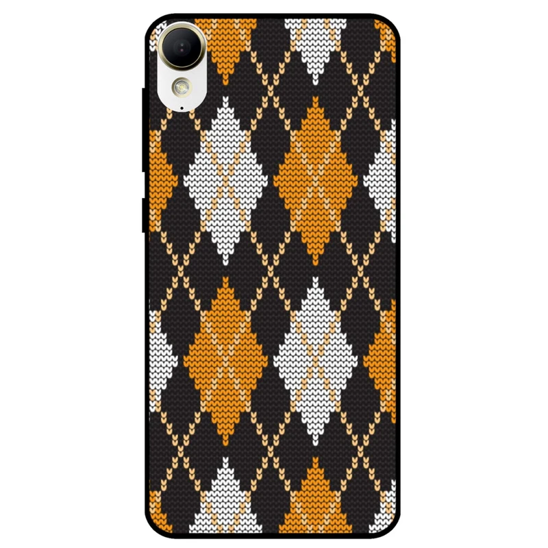 کاور مگافون طرح بافت مدل 8104 مناسب برای گوشی موبایل اچ تی سی Desire 825