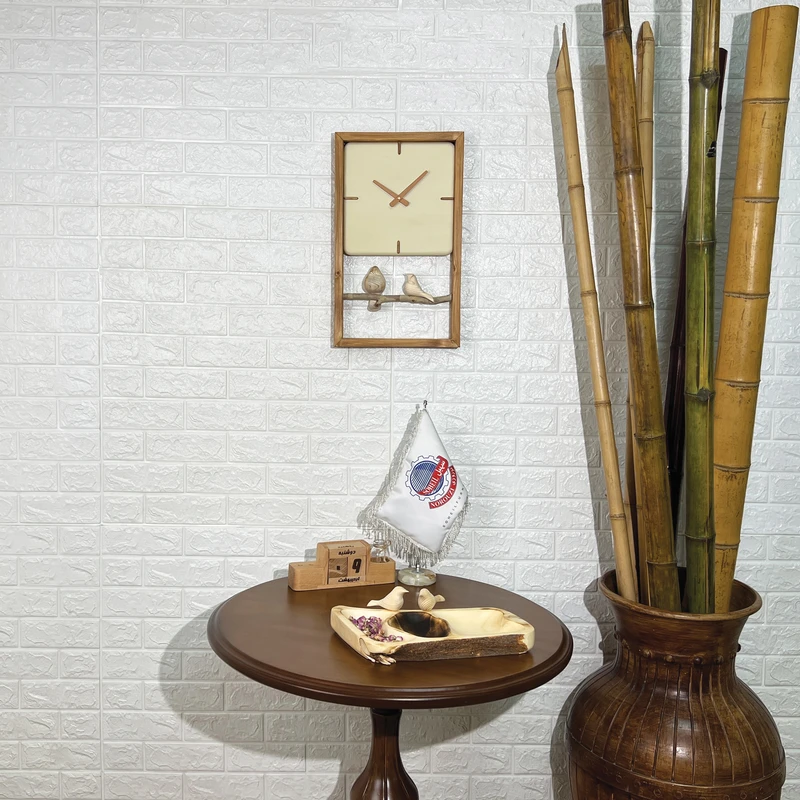 عکس شماره 2 : ساعت دیواری سهیل مدل پرنده m30