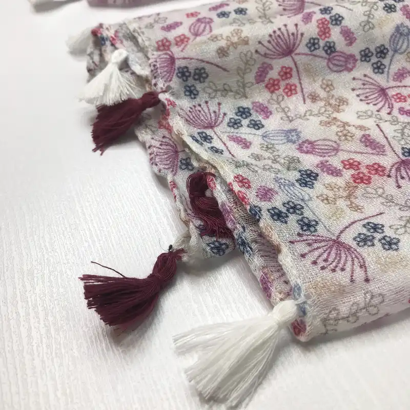 شال زنانه مدل بهاری کد 08