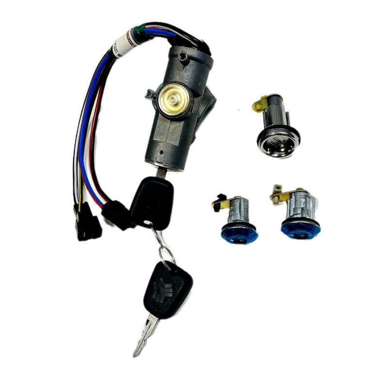 سوئیچ استارت و درب کامل نصیری  654970 مناسب برای پراید مجموعه 4 عددی