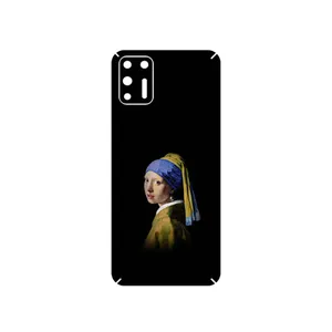MAHOOT Girl with a Pearl Earring of Vermeer Cover Sticker for Motorola Moto G9 Plus