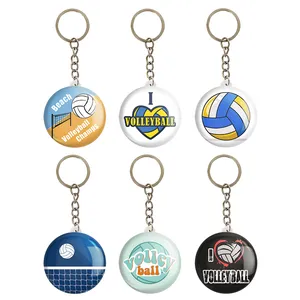 جاکلیدی خندالو مدل والیبال Volleyball کد 1702B مجموعه 6 عددی