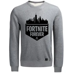 سویشرت مردانه 27 مدل FORTNITE کد J11 رنگ طوسی روشن