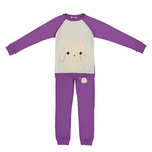 ست تی شرت آستین بلند و شلوار دخترانه مدل مادر