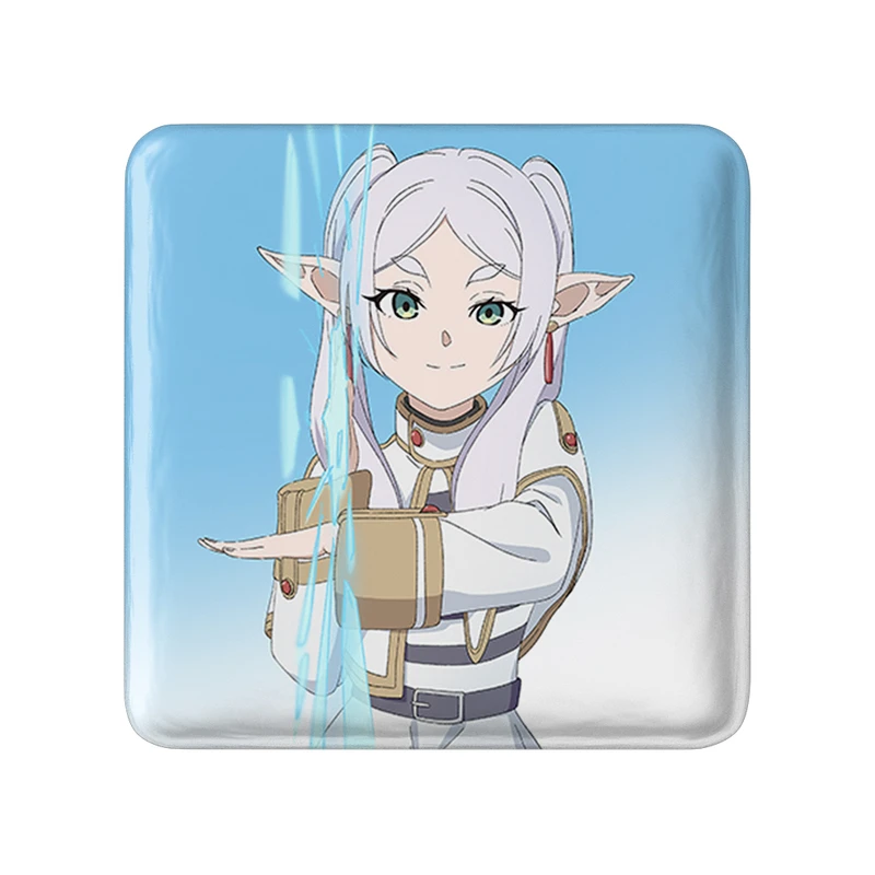 پیکسل خندالو طرح انیمه فریرن (Frieren) مدل مربعی کد 33891