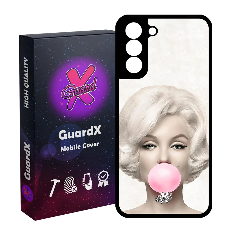 کاور گارد ایکس طرح Marilyn Monroe مدل Glass10257 مناسب برای گوشی موبایل سامسونگ Galaxy S21 FE