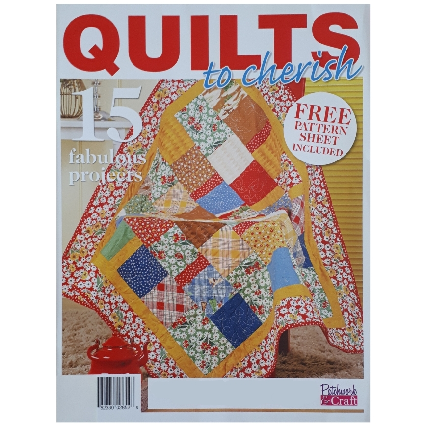 مجله Quilts to cherish آگوست 2020