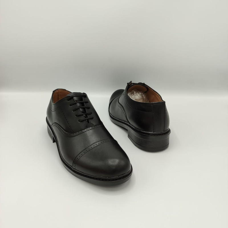 کفش رسمی پسرانه مدل سر پنجه بندی کد 8079