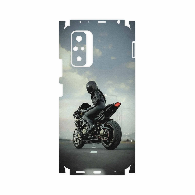 برچسب پوششی ماهوت مدل Motorcycling-FullSkin مناسب برای گوشی موبایل شیائومی Redmi Note 10 Pro