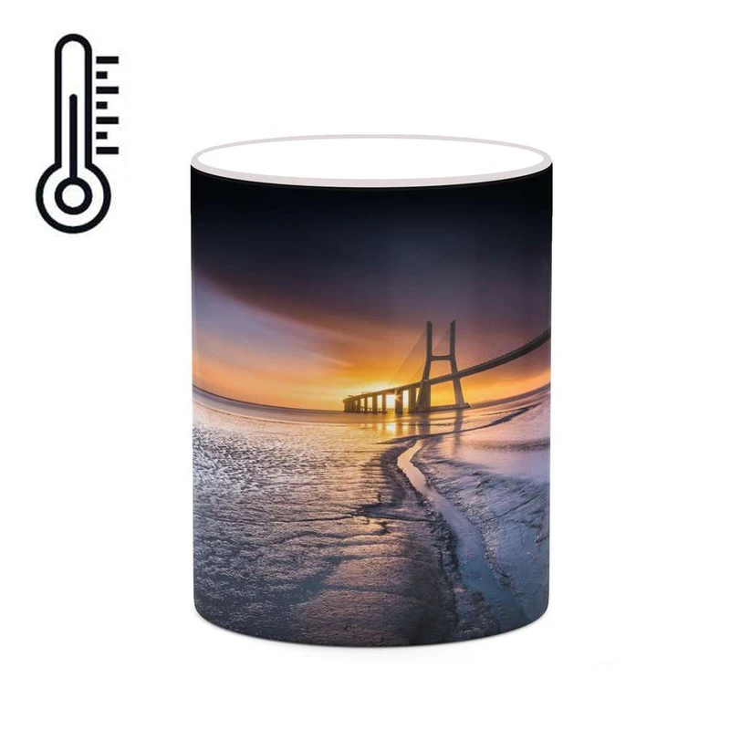 ماگ حرارتی کاکتی مدل منظره کد mgh18333