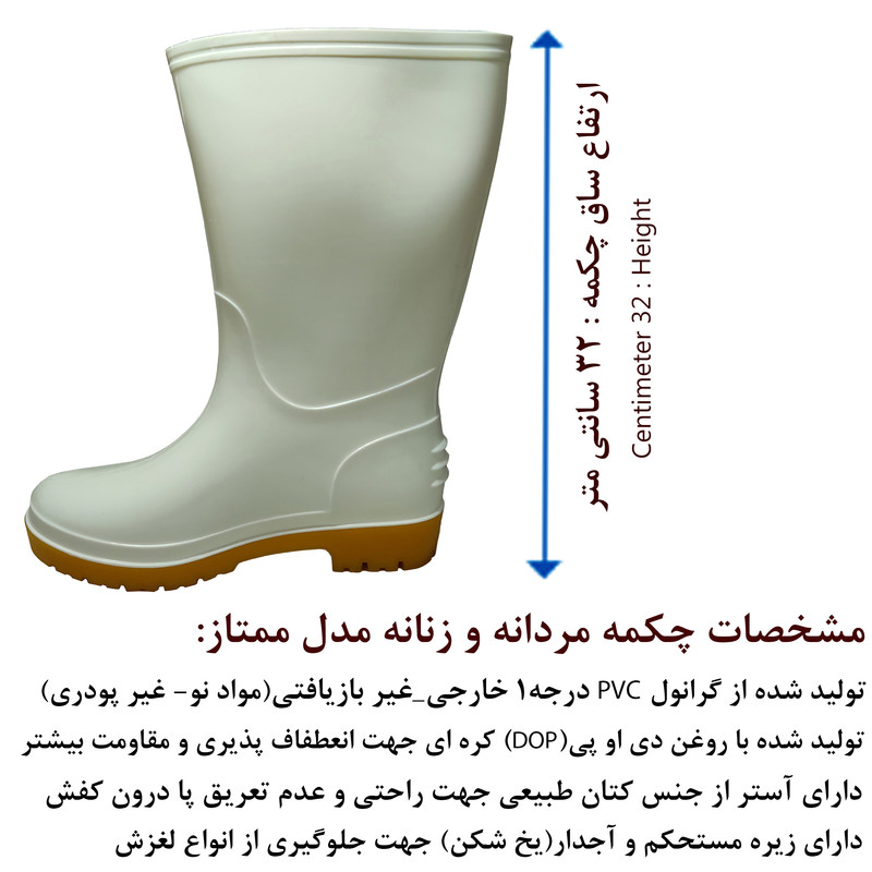 چکمه ایمنی مدل ممتاز