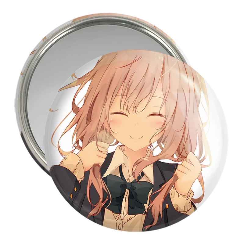 آینه جیبی خندالو مدل شوکو نیشیمیا انیمه سایلنت ویس A Silent Voice  کد 15829