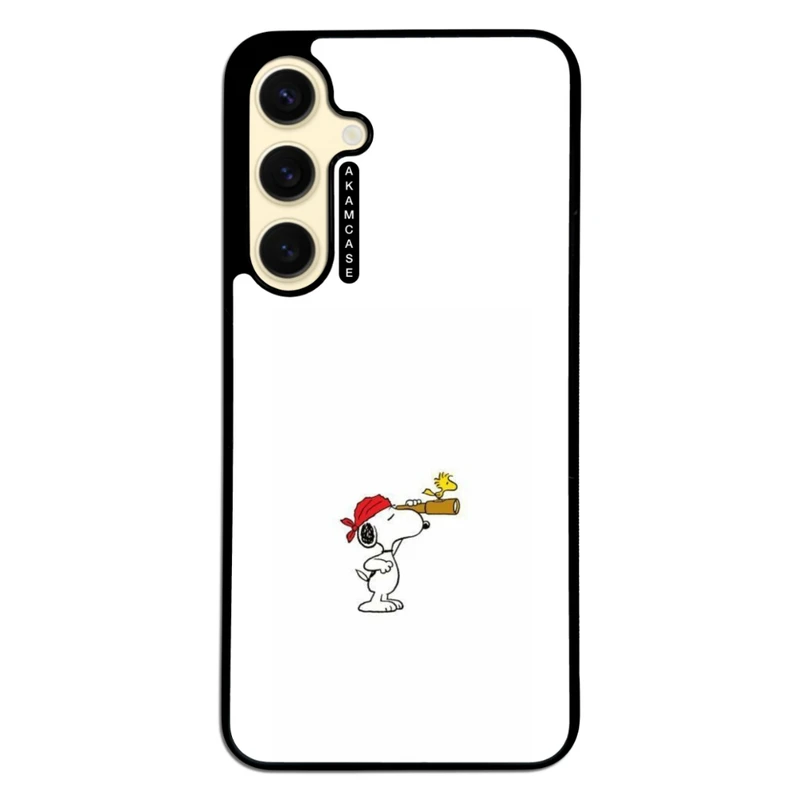 کاور آکام مدل AMC-WSGS24FE-SNOOPY-17 مناسب برای گوشی موبایل سامسونگ Galaxy S24 FE