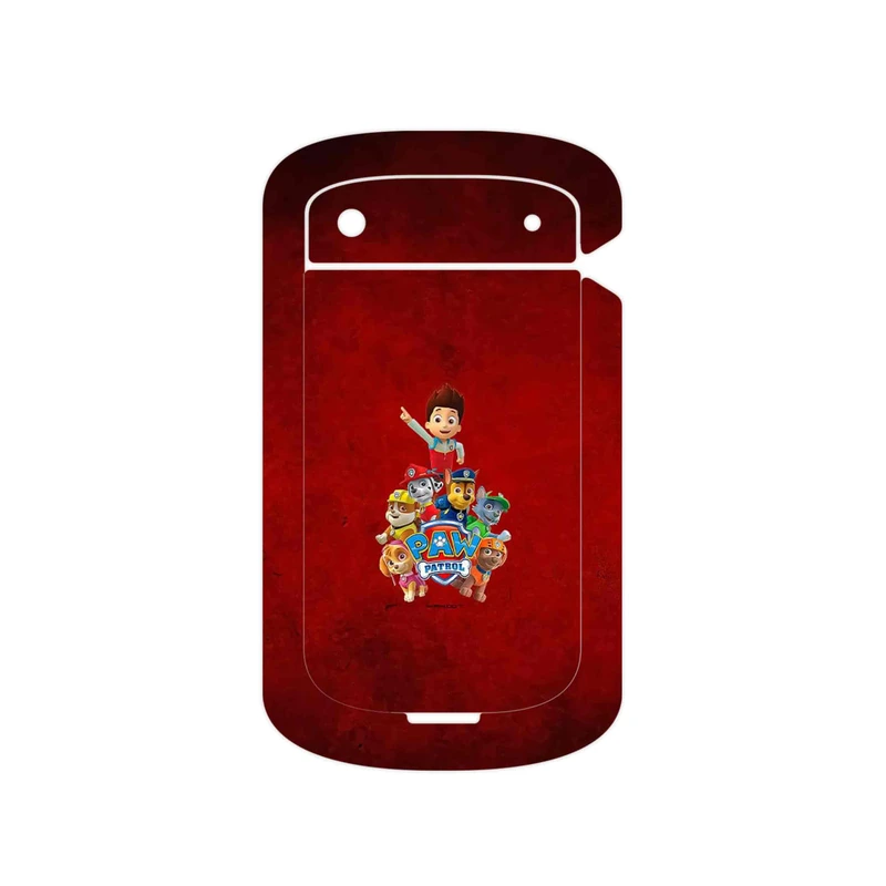 برچسب پوششی ماهوت مدل Paw Patrol مناسب برای گوشی موبایل بلک بری Bold Touch 9900