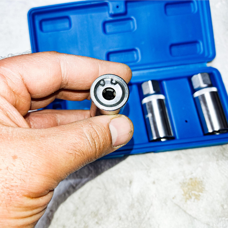 آچار بکس دوسر رزوه بازکن مدل BT- 04 مجموعه 4 عددی