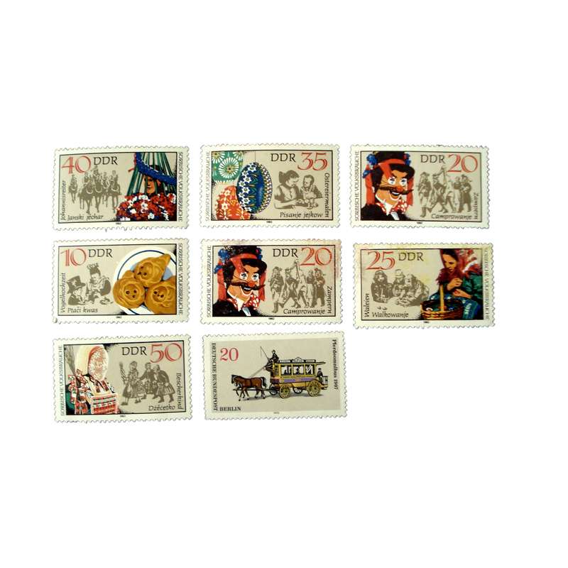 تمبر یادگاری مدل هنری کد DS2026 مجموعه 8 عددی