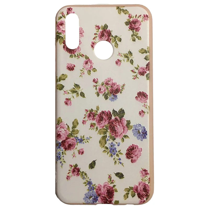 کاور یوتو طرح گل کد 01 مناسب برای گوشی موبایل هوآوی P20 Lite