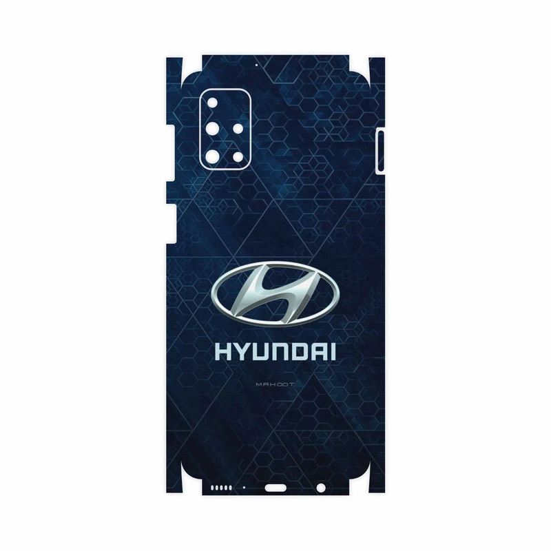 برچسب پوششی ماهوت مدل Hyundai-Logo-FullSkin مناسب برای گوشی موبایل سامسونگ Galaxy M31S