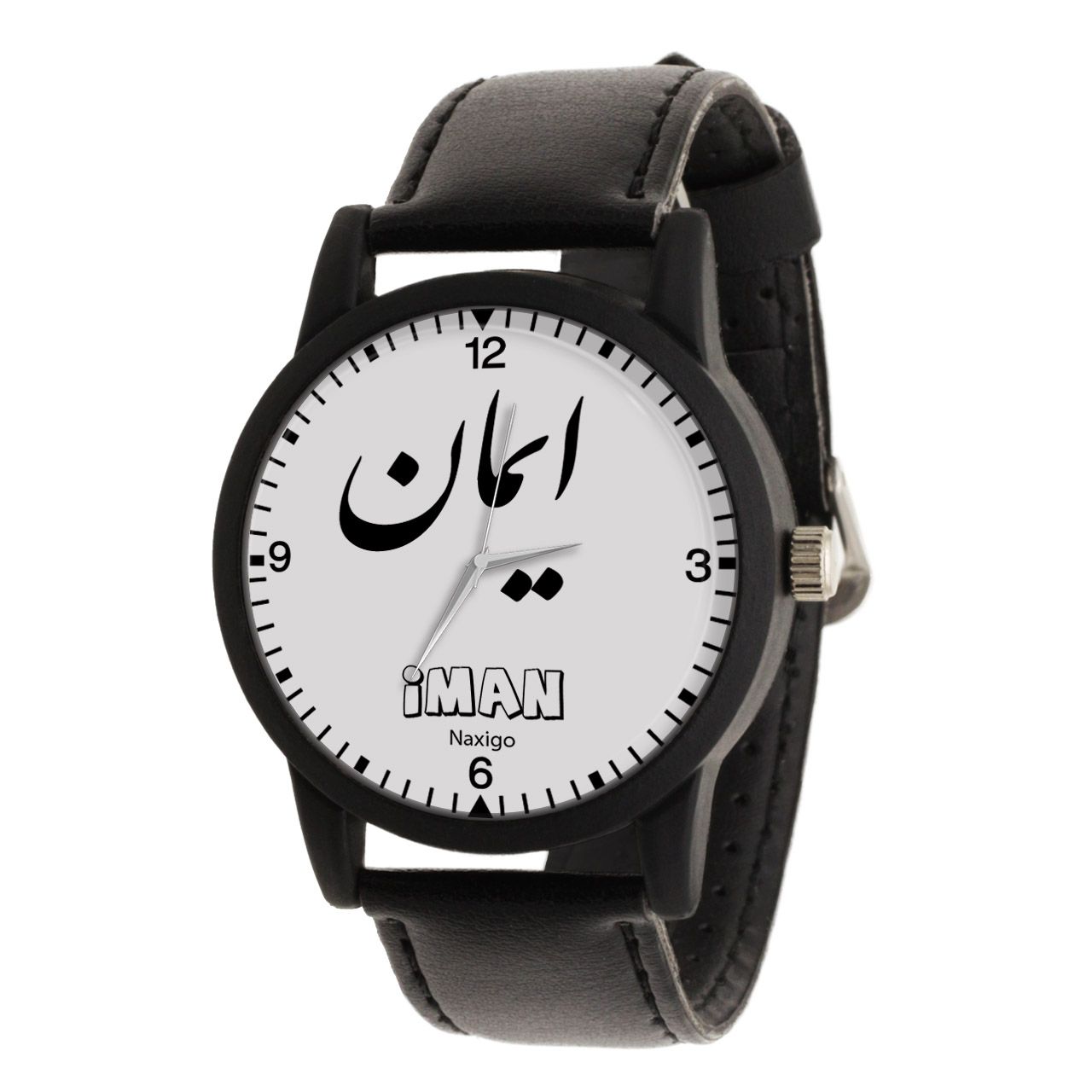 ساعت مچی عقربه ای مردانه ناکسیگو طرح ایمان کد LF3352 -  - 1