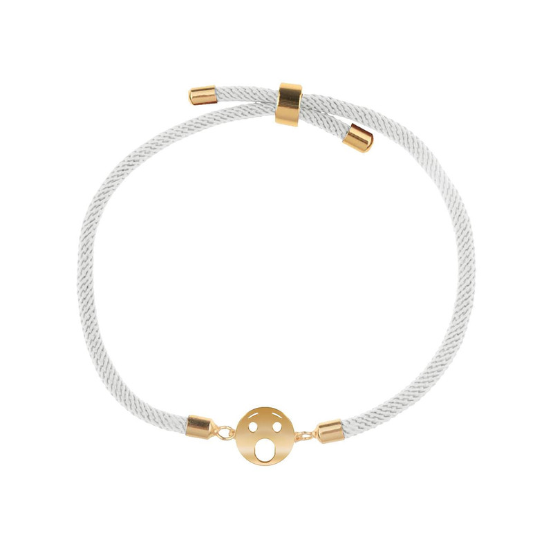 دستبند طلا 18 عیار زنانه مدوپد مدل ایموجی کد D30-10043