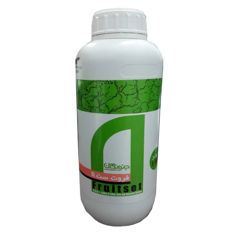کود مایع گلدهی گیاهان اپارتمانی و گلخانه ای جنوبگان مدل فروت ست حجم 1 لیتر